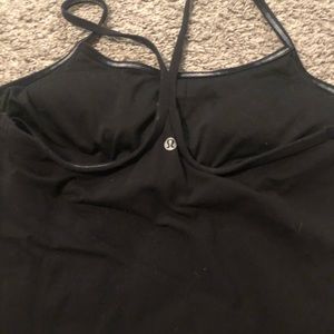 LuLuLemon black tank